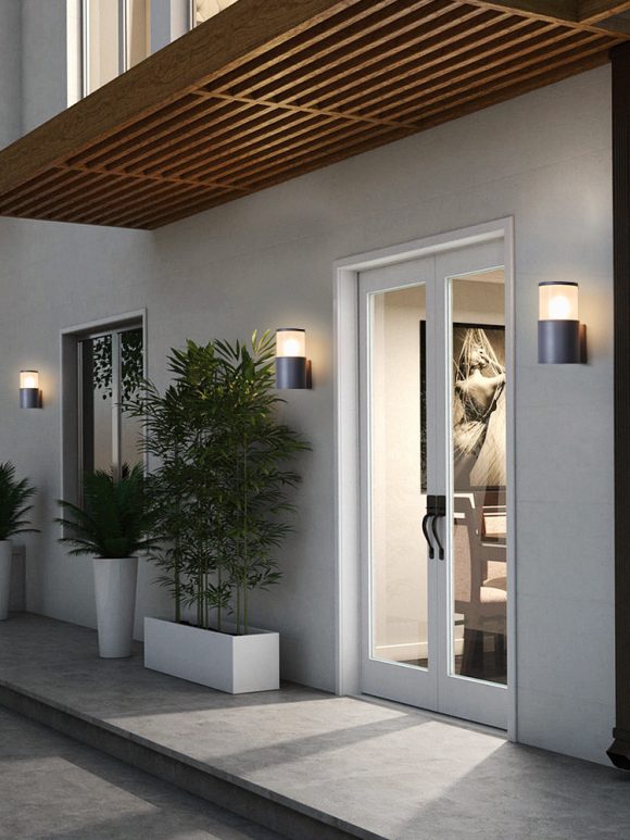Outdoor Waterproof LED Corridor Modern Simple Wall Lamp - Image 4