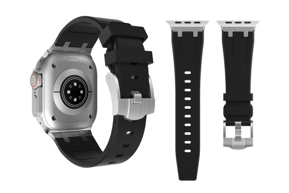 For Apple Watch Ultra Watch Strap Liquid Silicone - Image 9