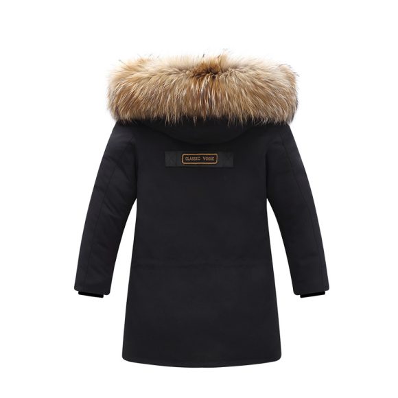 Down jacket boy with long thickening - Image 4