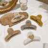 Korea Dongdaemun Love Plush Autumn Winter Grab Clip