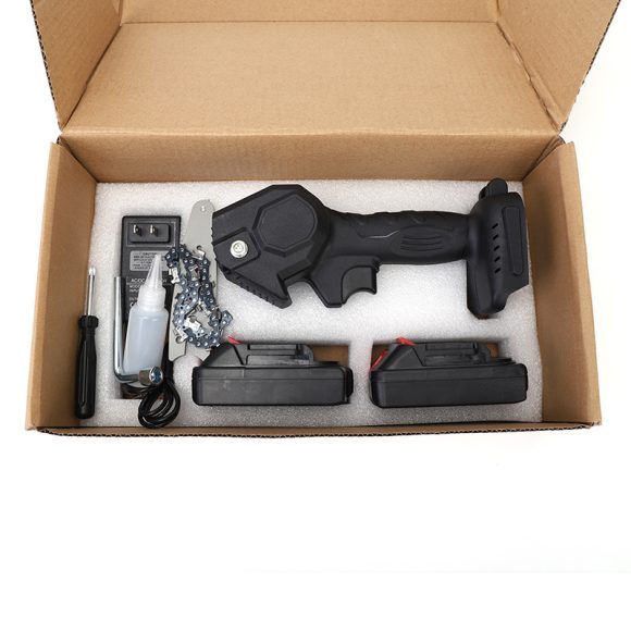 4 Inch Mini Saw Cordless Electric Chain Saw Single Hand Saw - Image 6