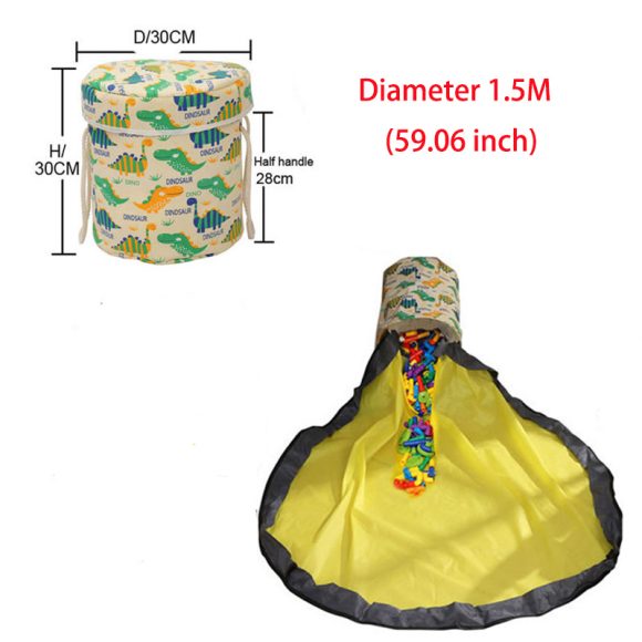Portable Kids Toy Storage Bag - Image 3