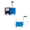 USB charging emergency rescue blue hand crank generator - Image 2