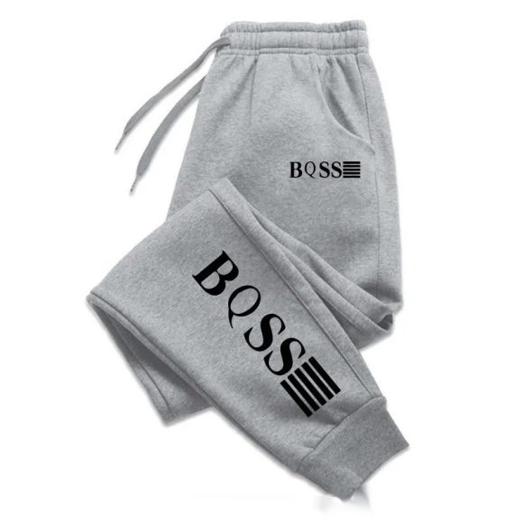 Autumn And Winter Fleece Warm Sports Casual Ankle Banded Pants Men And Women - Image 6