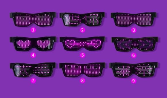 Multicolor Party LED Glasses Dynamic Flashing LED Glasses - Image 5
