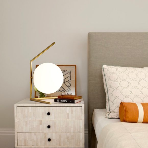Simple glass ball table lamp - Image 2