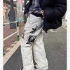 Hip Hop Print Jeans Men's Spring - Image 2
