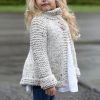 Girls cardigan sweater coat - Image 2