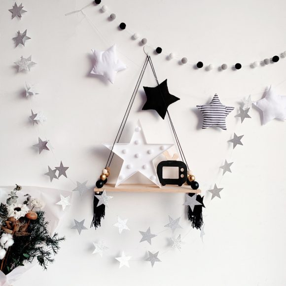Decorative five-pointed star lights - Image 3