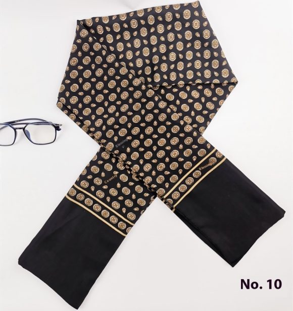Men's Simplicity Silk Scarf High-end Washed With Cashmere Business Long Scarf - Image 6