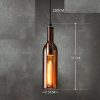 Nordic Style Restaurant Bar Creative Color Wine Bottle Glass Chandelier - Image 4
