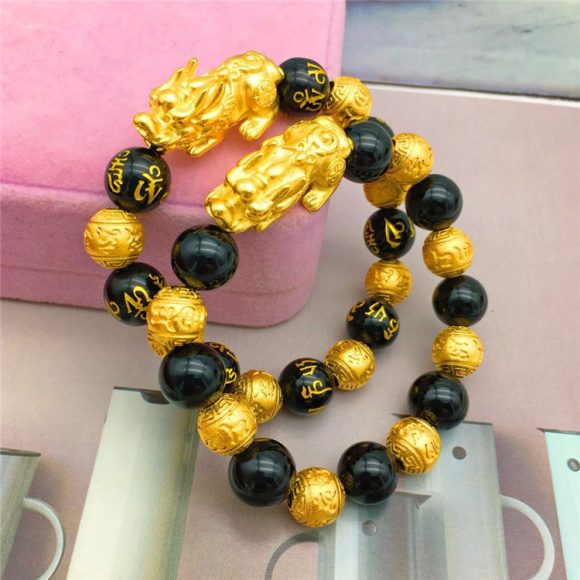 Vietnamese sand gold jewelry gold-plated brave bracelet - Image 2