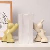Decorative Ceramic Book Ends Creative Animal Figurine Book Ends Stands Suitable For Hold Cds Dvds Magazines - Image 2