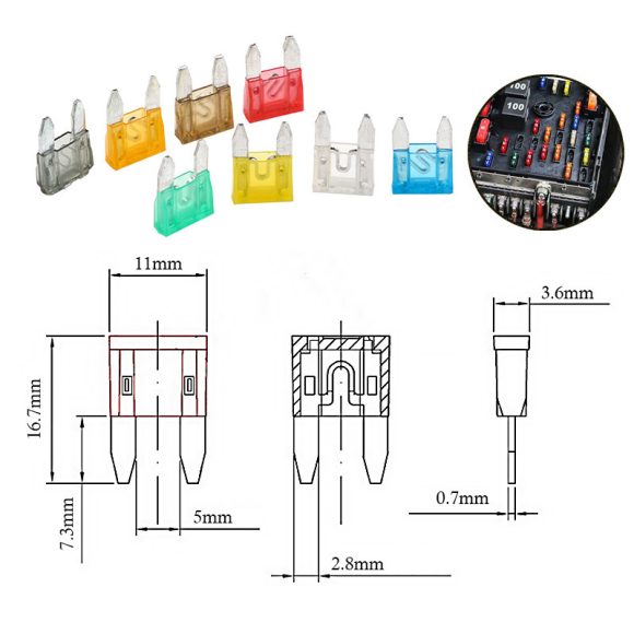 120pcs small car fuse - Image 5