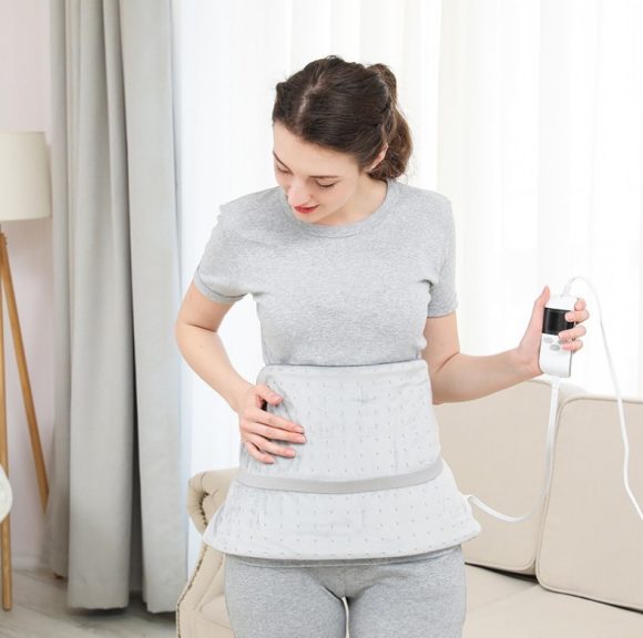 Washable Electric Blanket Heating Pad 110V for Back Pain Relief Auto Off Body Warmer US Plug - Image 3