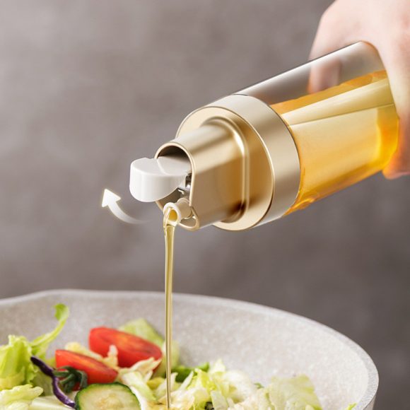 Glass Oil Kettle Automatic Opening And Closing Kitchen Gravity Sensor - Image 4