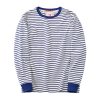 Classic Retro Cotton Striped Round Neck Casual Long Sleeve T-shirt Men - Image 3