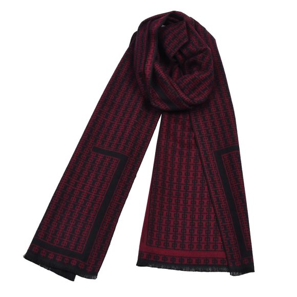 Double-sided Thick Warm Korean Men's Knitted Scarf - Image 4