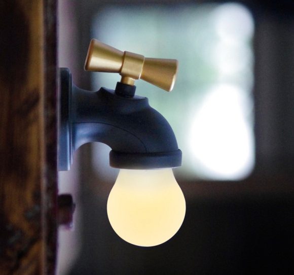 Faucet Night Lamp LED Induction Bed Lamp USB Charging Sound-controlled Night Lamp - Image 8
