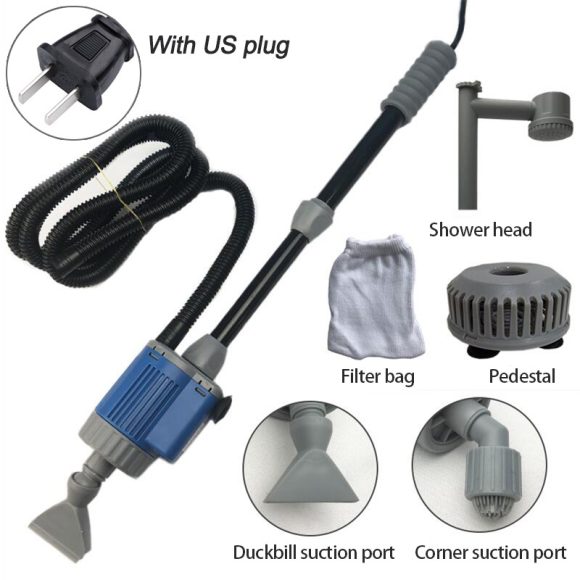 Fish Tank Gravel Cleaner - Aquarium Sand Electric Vacuum - Image 6