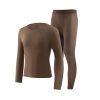 Men's High Elasticity Warm Ultra-thin Autumn Clothing And Pants Set - Image 6