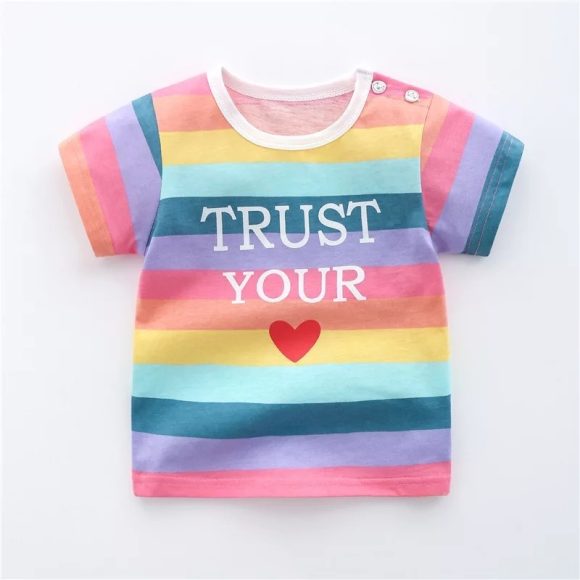 Cotton t-shirts for babies and children - Image 3