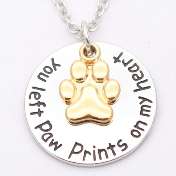 Dog paw necklace - Image 2