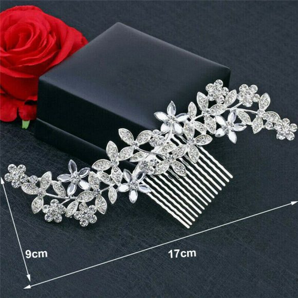 Bridal Jewelry Wedding Hair Clip With Drill - Image 2