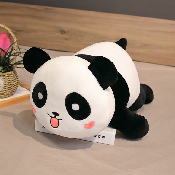 Lying Panda Pillow, Large Sleeping Pillow - Image 3