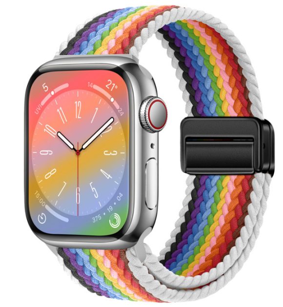 Magnetic Buckle Woven Loop Integrated Strap - Image 4