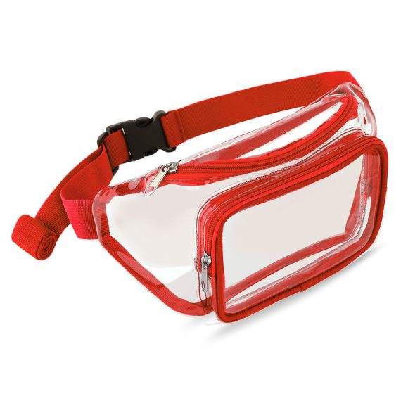 PVC Waist Bag Outdoor Sports Transparent Belt Bag - Image 10