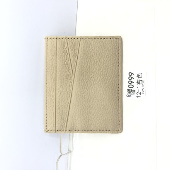 Leather Oil Edge Oblique Thin Bank Card Holder Soft Cowhide Document Package - Image 5