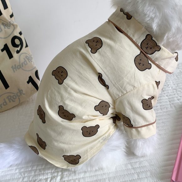 Pet Dogs And Cats Pajamas Shirt - Image 2