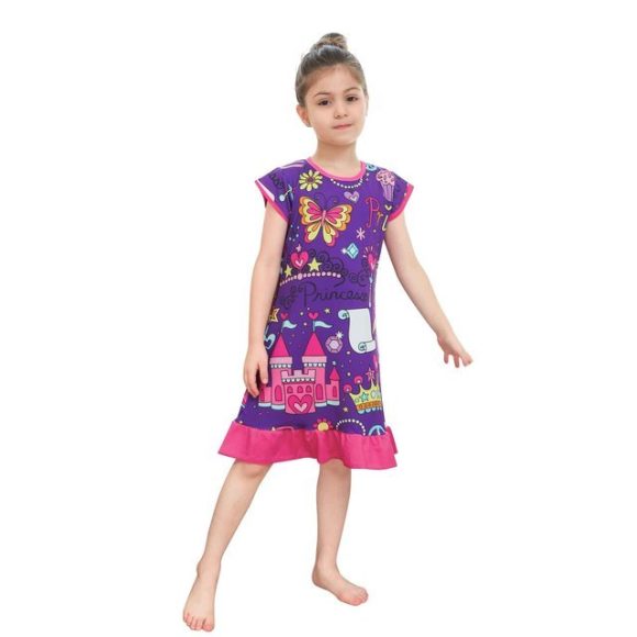 3D Printing Pajamas Children Clothes Children Pajamas Dresses Baby Girls Pajamas Pajamas - Image 9