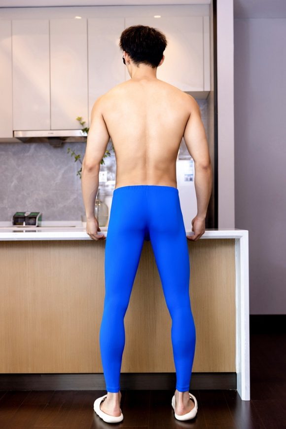 Men's Solid Color Leggings Tight - Image 2