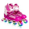 New Boy Girl Children Inline Skates Adjustable Size Flashing Roller Skating Boots for Kids