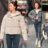 Women's Simple Casual Hooded Short Down Jacket - Image 7