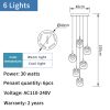 Restaurant Bar Art Crystal Glass Lamp - Image 4