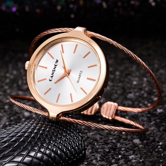 Starry Sky Simple Design Women's Steel Wire Bracelet Watch - Image 2