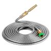 Stainless Steel Garden Hose With Brass Garden Hose Nozzle - Image 5