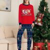 Matching Family Christmas Deer Pajamas Xmas Pjs Women Men Plaid Clothes Holiday Sleepwear - Image 2