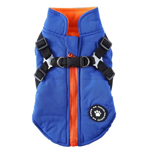 Chest Strap Jacket Cotton-padded Coat - Image 4