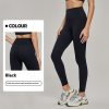 Line Contrast Color Yoga Pants Outdoor Mountaineering 7A Antibacterial Hip Lifting - Image 2