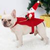 Dog Christmas Clothes Santa Claus Riding Deer - Image 8