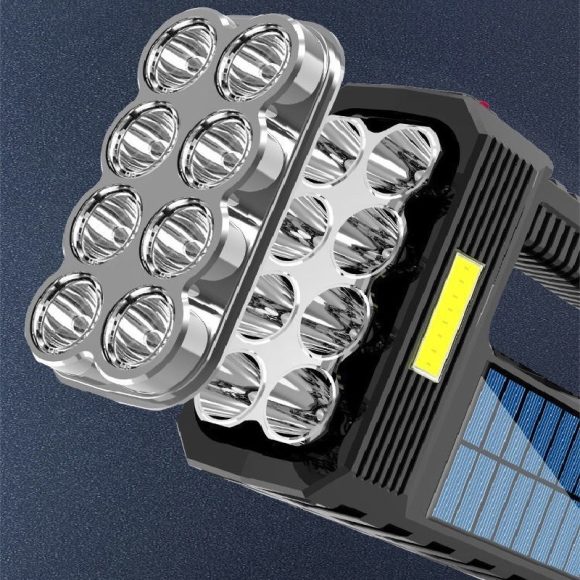 Solar Rechargeable Usb Flashlight Led - Image 3