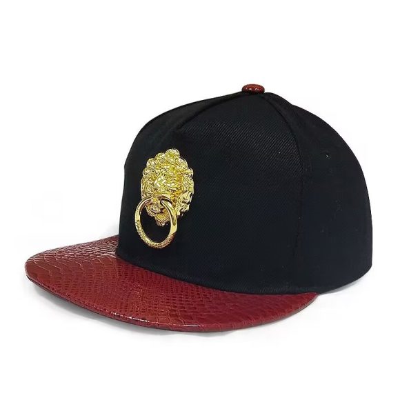 Men's PU Leather Hip-hop Baseball Cap - Image 5