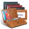 Genuine Leather Coin Purse Short Clutch Men