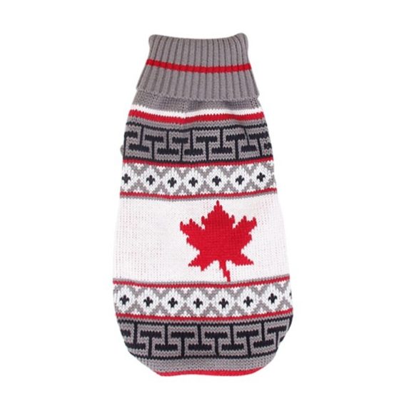 Christmas Turtleneck Knitting Sweater Dog Clothing - Image 2