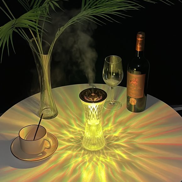 Wild Waist Humidifier Desktop Atomizer Romantic Atmosphere Lamp Crystal Lamp Night Light - Image 4