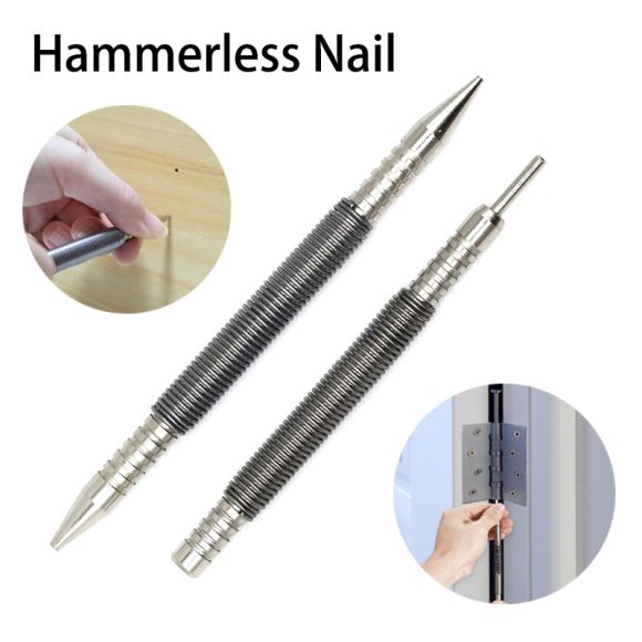 Punching Tool Double Head Spring Nail Set - Image 4